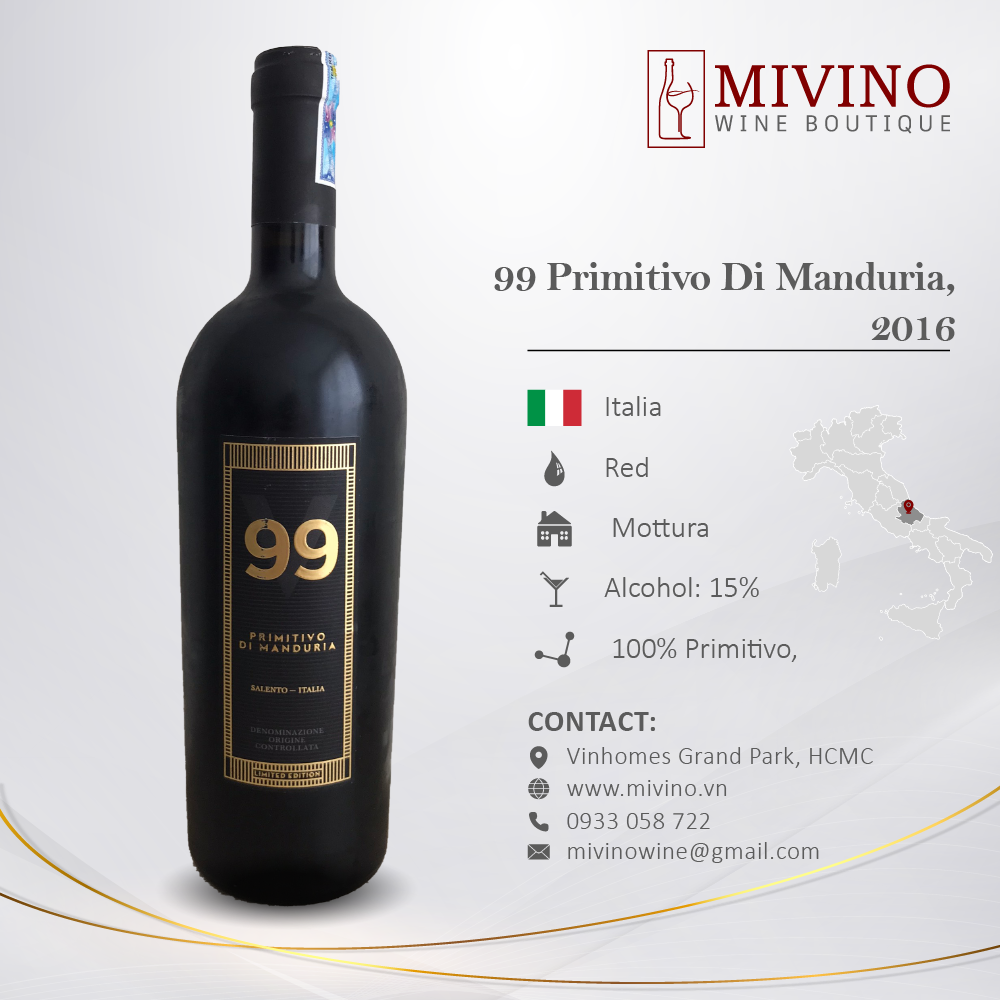 99 Primitivo Di Manduria 99 Primitivo Di Manduria