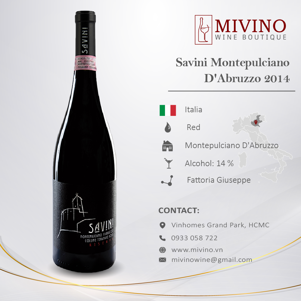 Savini Montepulciano Dabruzzo Riserva Docg Savini Montepulciano Dabruzzo Riserva Docg